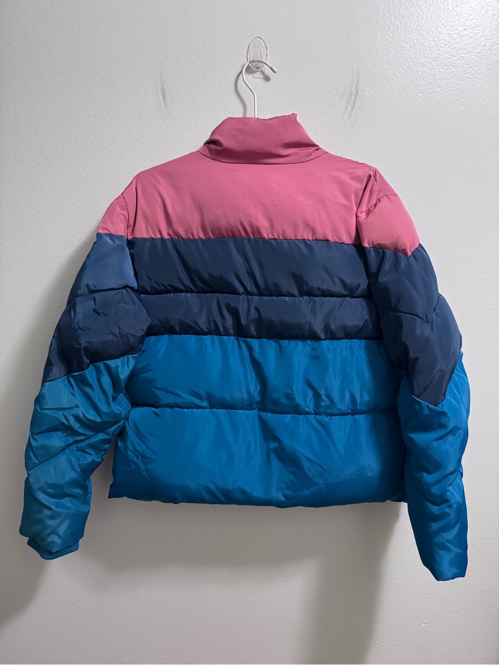 Sundance Retro Color Block Greer Mountain Puffer Jacket Size Large - Picture 11 of 16